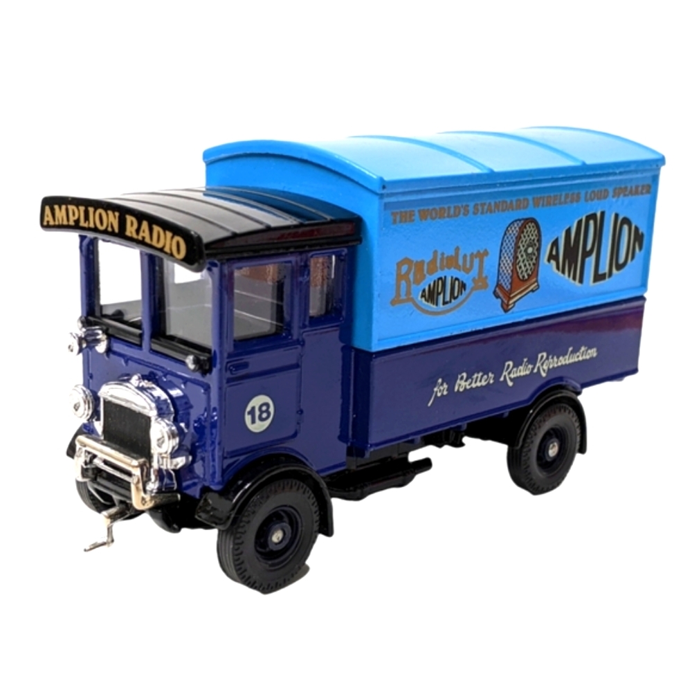 26/96 Corgi Classics AEC Radiolu Amplion Die Cast Truck 5" x 2.5"